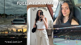 *FULL* week in my life! | Balancing content, being a founder, and living in Miami