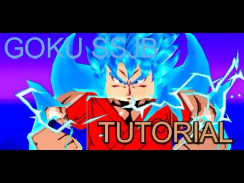 How to make Goku SSJ Blue in roblox