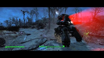 How To Have 2 Companions In Fallout 4 Combat Sentry Prototype MKIV