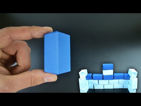 Origami: Building Block - Instructions in English (BR)