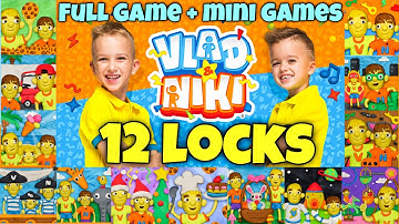 Vlad and Niki 12 locks FULL GAME