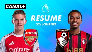 Le résumé de Arsenal / Bournemouth - Premier League 2025-26 (J32)