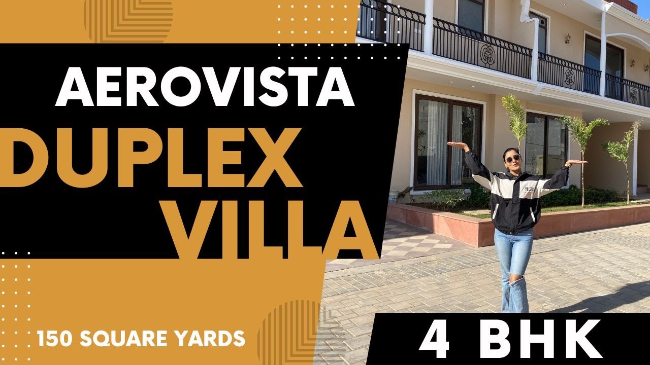 Aerovista 150 sqyds villa adjoing aerocity mohali