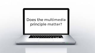 Does the multimedia principle matter? How much?