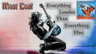 A Tribute to Meat Loaf - Wasted Youth + Everything Louder Than Everything Else (lyrics on screen)