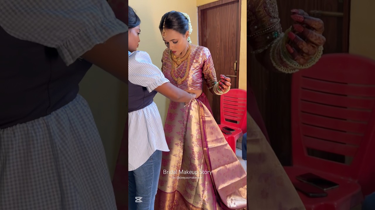 My First south Indian Bride❤️ Bridal booking contact- 8622008708