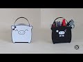 Diy monokuro boo multipurpose bag cardboard  kerajinan tangan tas serbaguna monokuroboo dari kardus