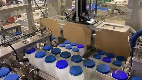 Mespic case packer for plastic containers