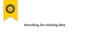 Research Data Management: Six ways to discover existing data