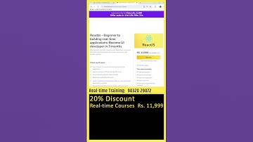 Real-time Courses @11,999 ReactJS, java SpringBoot, Angular, Java Fullstack, Web Development #shorts