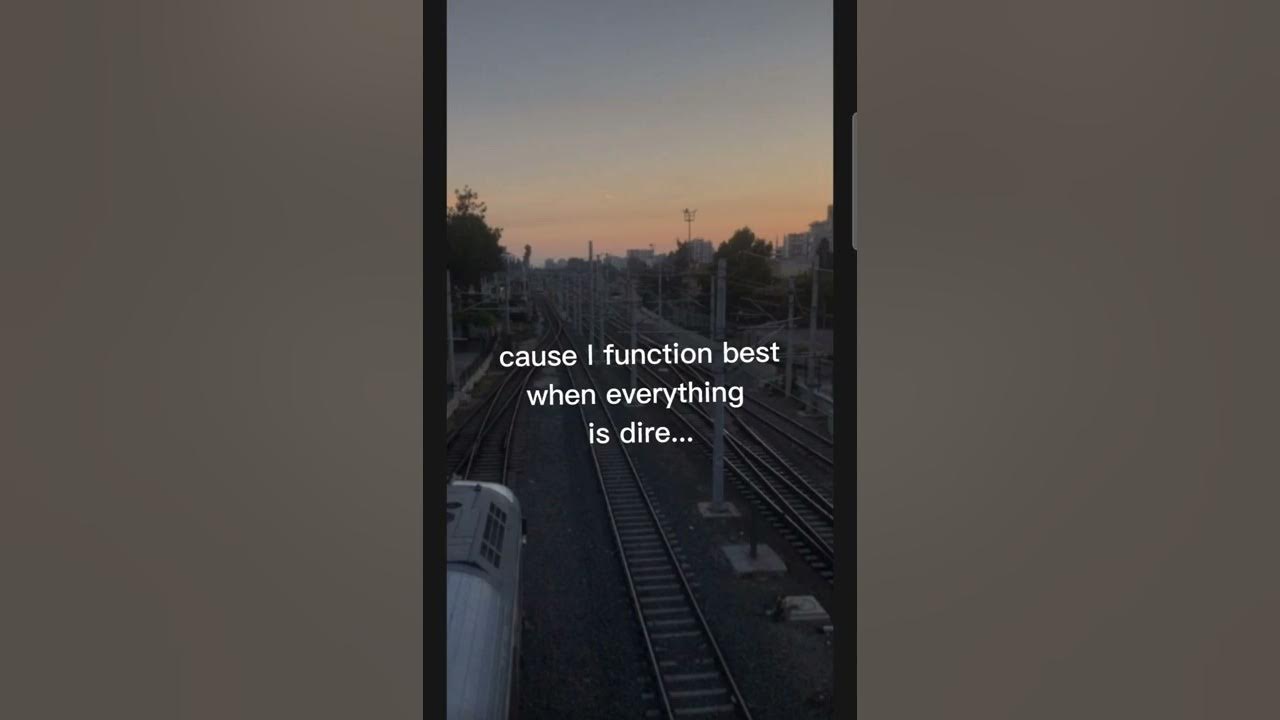 Playing on train tracks Atlas ivy lyrics YouTube