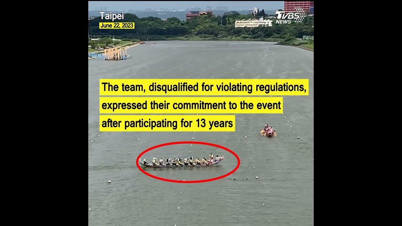 Dragon Boat race goes viral as video shows team's unusual maneuvers#shorts