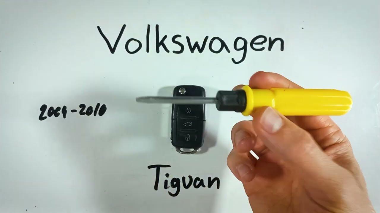 Volkswagen Tiguan Key Fob Battery Replacement (2009 2010) YouTube