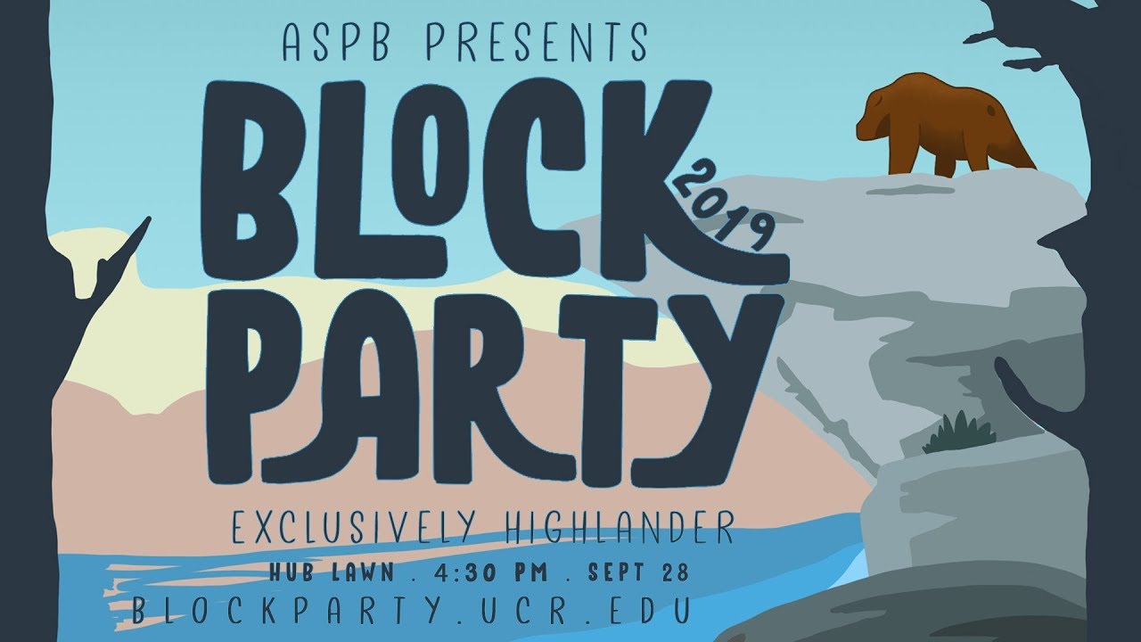 UCR ASPB Presents Block Party 2019 YouTube
