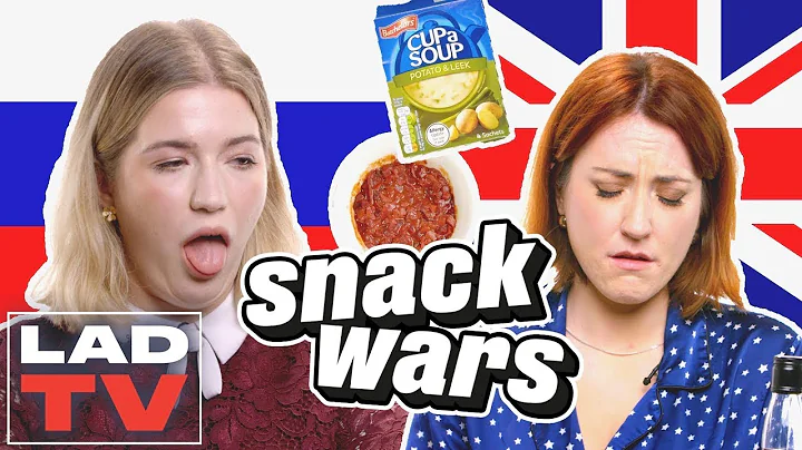 Russian Girl Tries UK Snacks For The First Time | ...