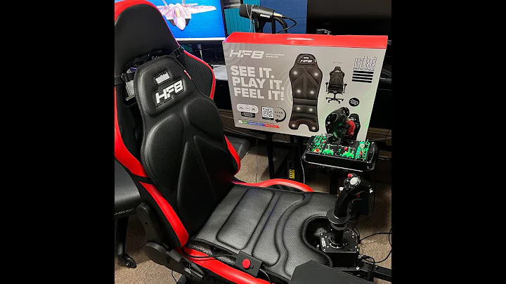 NEXT LEVEL RACING HF8 HEPTIC FEEDBACK GAMING PAD.