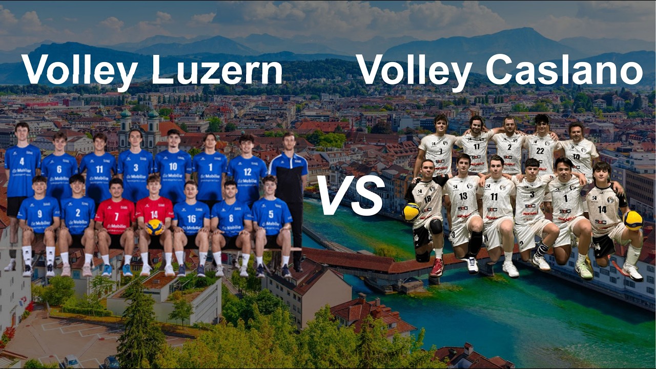 Volley Luzern 3:0 Volley Caslano