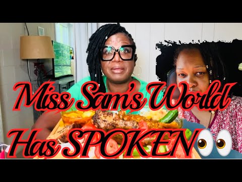 MISS SAM’S WORLD 🌎 breaks her silence 🤐 My heart goes out to you 💔💔💔❤️‍🩹 #love #mukbang #peace 