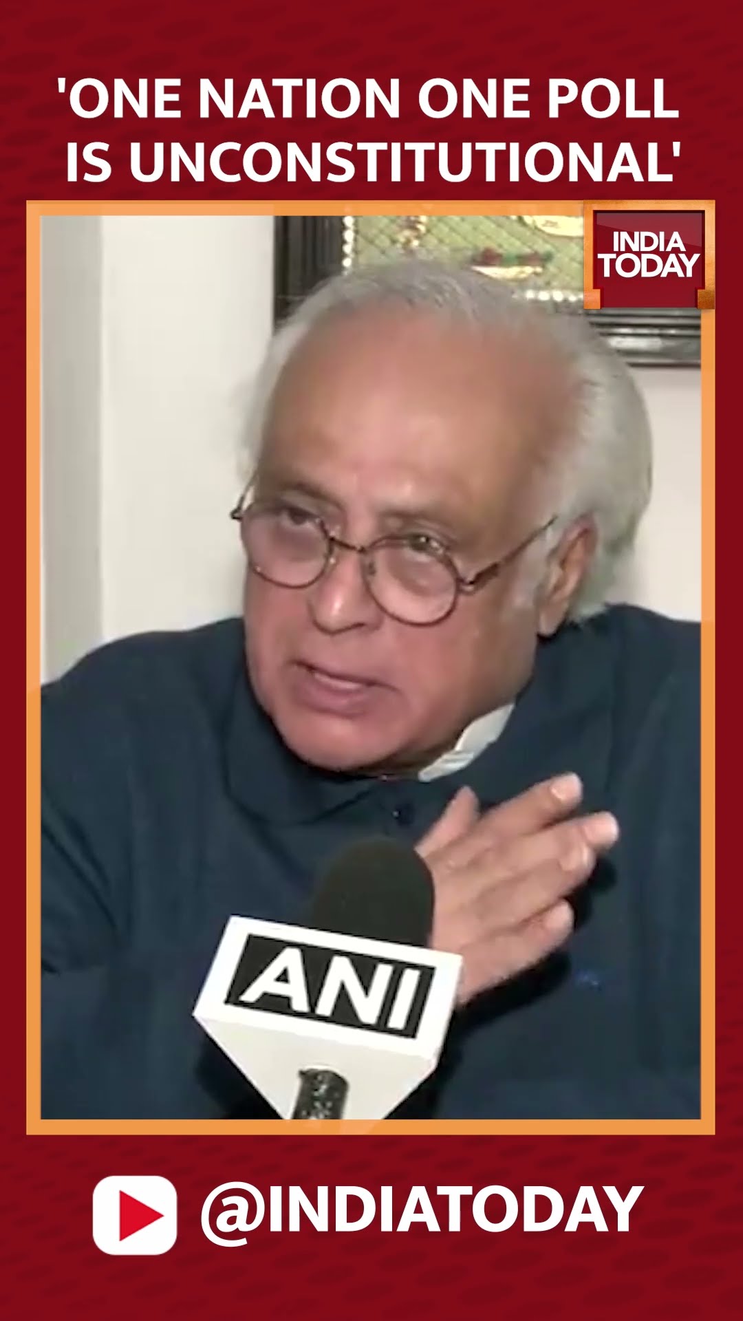 Jairam Ramesh Lash Out At Modi Govt For One Nation One Election Bill #shorts #onenationoneelection
