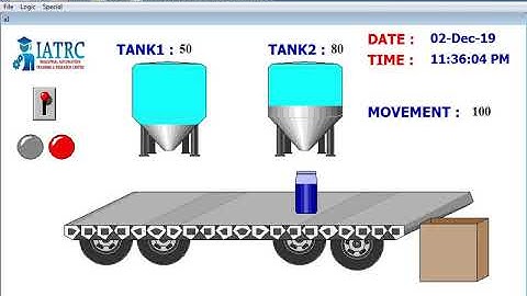 Bottle Filling Using Window Script | SCADA Training | PLC Training Course | IATRC