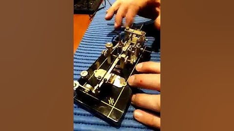 Vibroplex patent 457 / Noj test