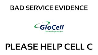 Glocell No Service Disappointed Cell C Please Do Something