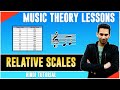 Music theory lesson 4  relative scales  hindi tutorial