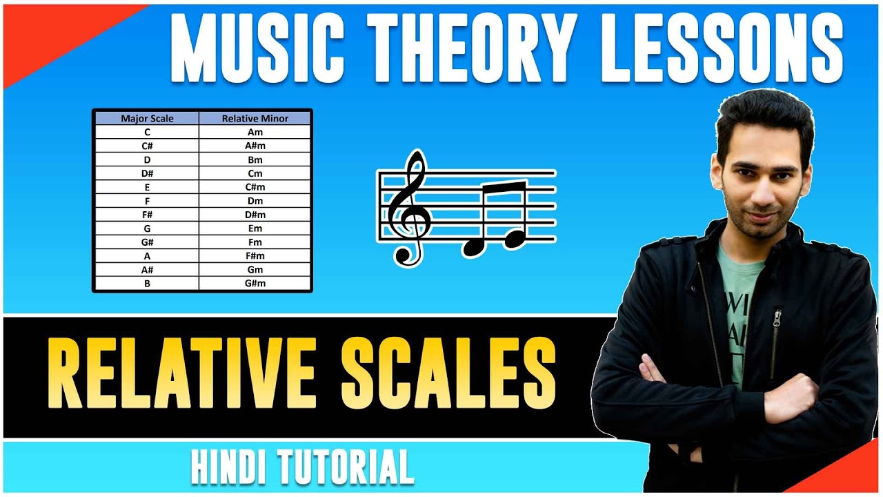 Music Theory Lesson 4 Relative Scales Hindi Tutorial YouTube