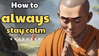 How to always stay calm in many situations | Buddhist philosophy