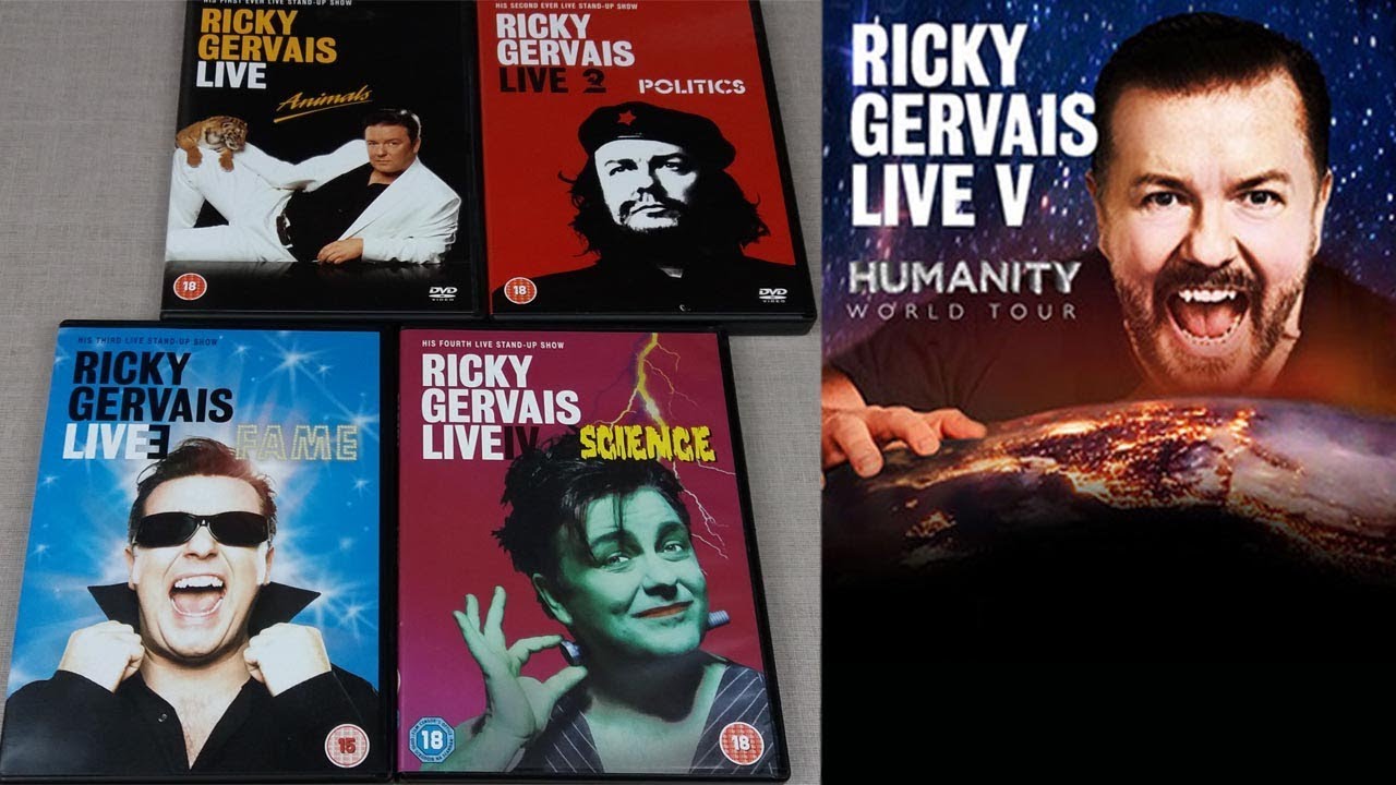 Ricky Gervais Live - Humanity Review + Best to Worst - YouTube