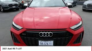 Stop in today for a test drive of this U 2021 Audi RS 7 A5862U screenshot 4