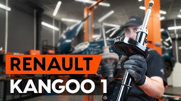 Hoe een veerpoot vooraan vervangen op een RENAULT KANGOO 1 (KC) [HANDLEIDING AUTODOC]