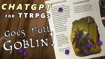 ChatGPT AI writes a D&D Adventure module - Part 3