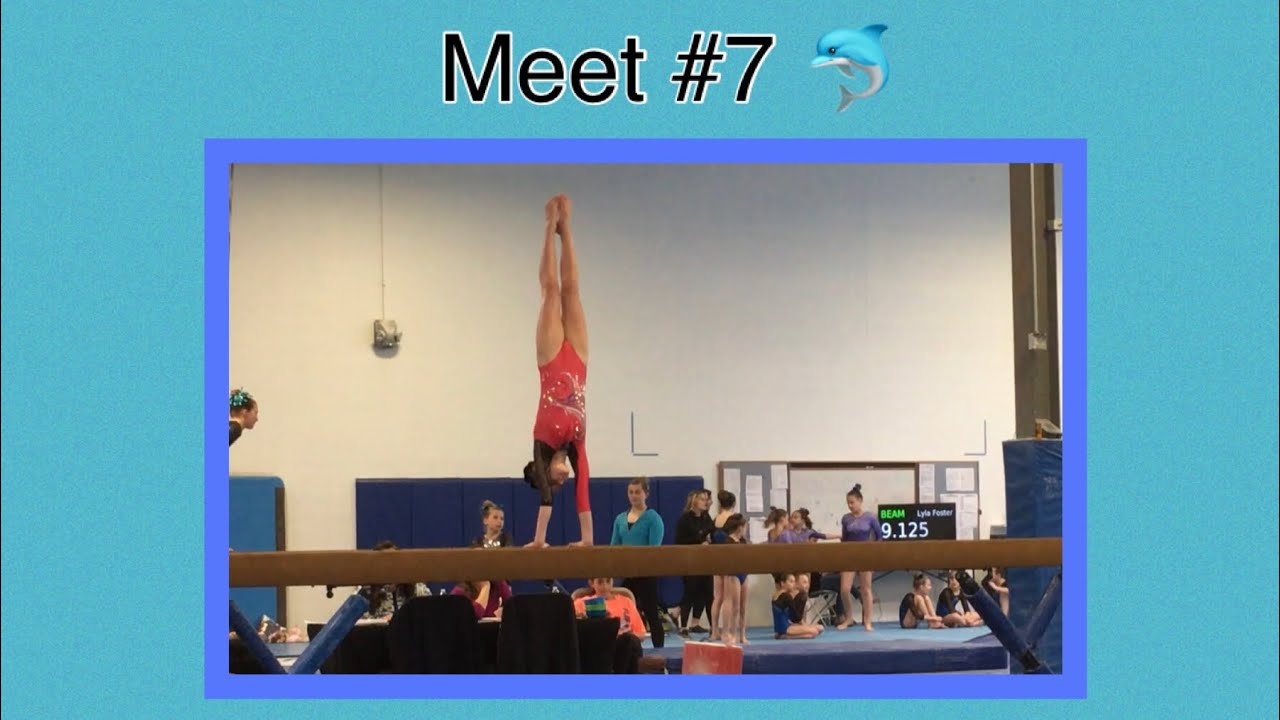 Xcel Gold Gymnastics Meet 7 Allyson Celine YouTube