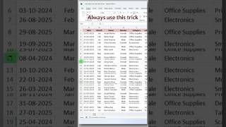 Excel One Click Trick | Auto Adjust Row & Column