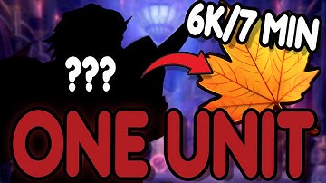 *EASIEST* BEST Possible AFK LEAVES MACRO In Anime Vanguards! BEST ONE UNIT Simple Guide!