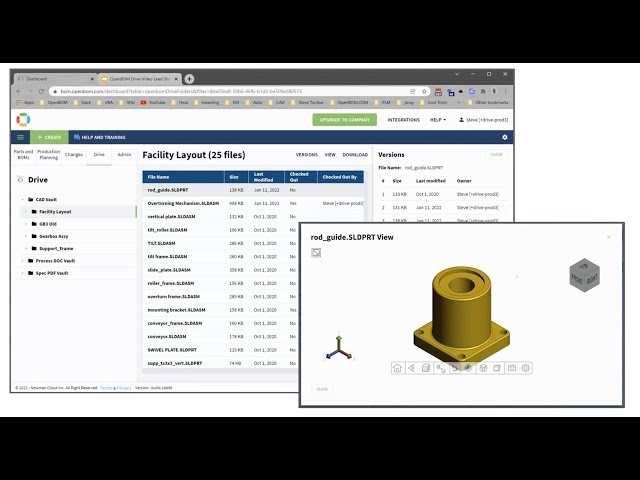 OpenBOM Drive – OpenBOM Training Library