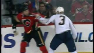 Wade Belak vs Brian McGrattan Jan 15, 2010