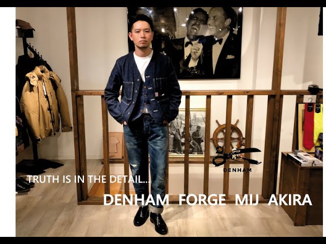 至高のデニム…デンハム(DENHAM)のフラグシップモデル MADE IN JAPAN DENIM MIJ AKIRAのご紹介です！　サファリ　 オーシャンズ　セレクトショップ　札幌　苫小牧　函館