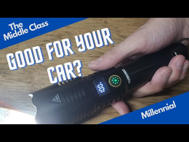 best rechargeable car flashlight LitezAll 1000 Lumen Tactical The Car and Driver CAD Which flashlight do you keep