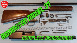 Remington Model 31 Complete disassembly