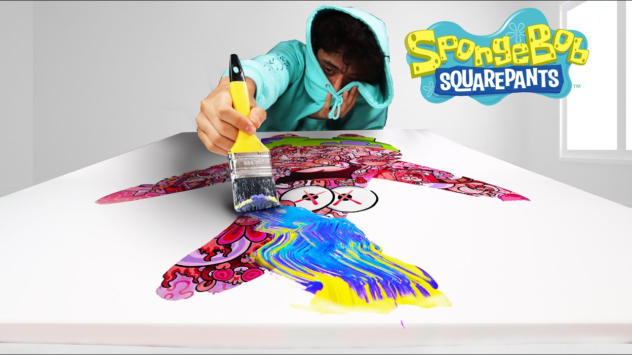 I Made a Huge Painting For Spongebob Squarepants - YouTube