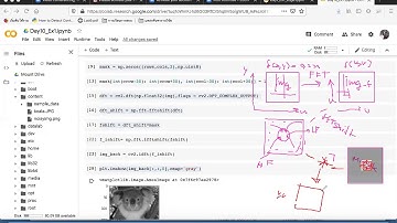การประมวลผลภาพบนโดเมนความถี่  ทำการทดลองด้วยโปรแกรมภาษา Python ร่วมกับ OpenCV  รันด้วย Colab
