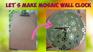 How to make clock at home    #diy #craft #best_out_of_waste #cardboardcraft