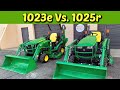 Is It Worth The Money? John Deere 1023e Versus 1025r Tractor