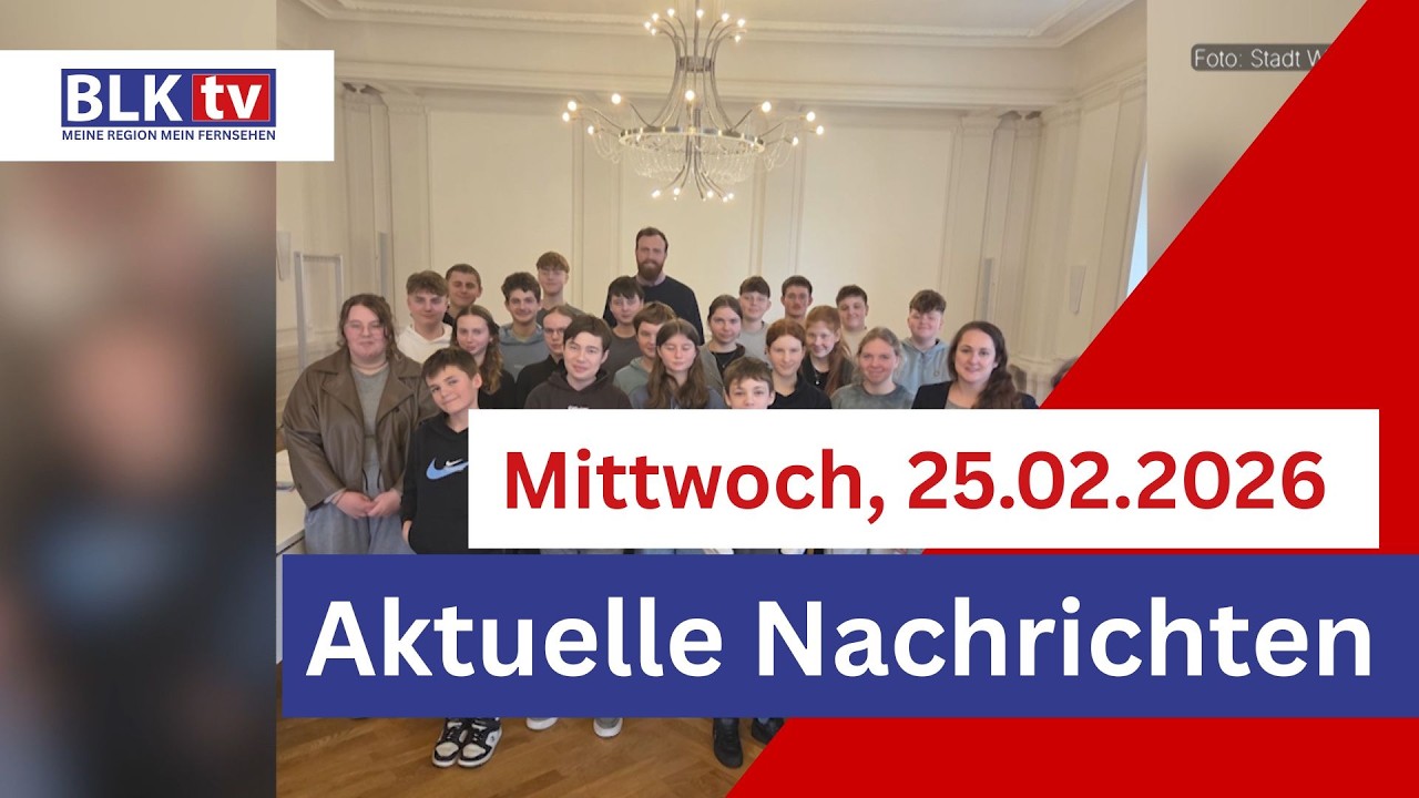 Nachrichten aus dem Burgenlandkreis heute | 25. Februar 2026