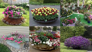 Garden ideas - Những Chậu Hoa Sân Vườn Chỉ Có Trong Khu Vườn Cổ Tích Giữa Đời Thực