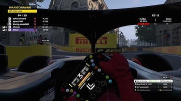 Defensive driving at the Baku City Circuit
