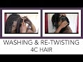 CAN YOU RECYCLE OLD 4C PARTINGS? | Twist wash day | *chatty*