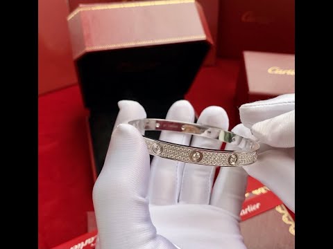 Cartier Yellow Gold and Diamond LOVE Bracelet